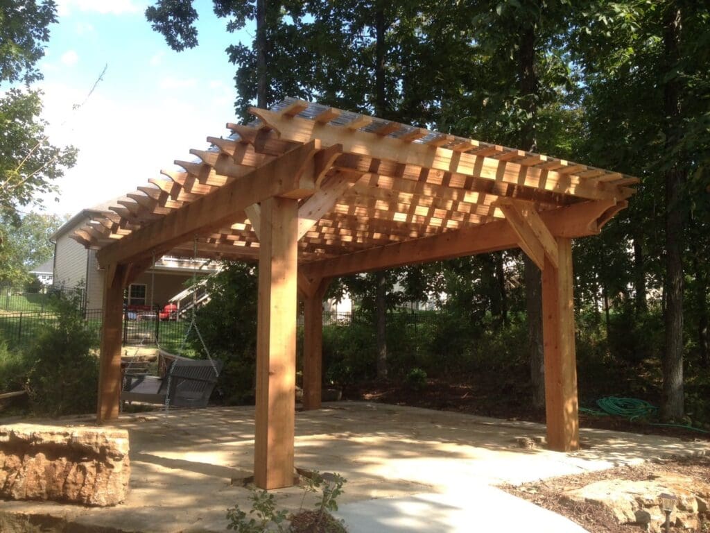 Cedar Pergola