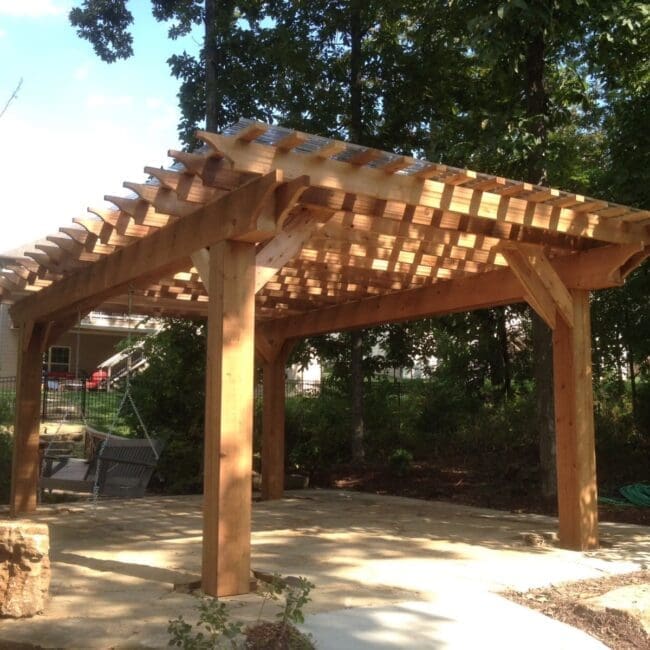 Cedar Pergola